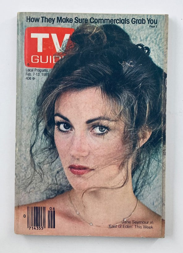 TV Guide Magazine February 7 1981 Jane Seymour NY Metro Ed. No Label