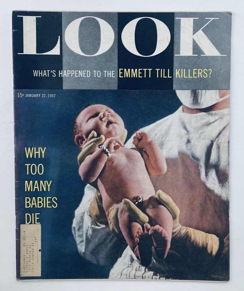 RES* VTG Look Magazine January 22 1957 Vol 21 No. 2 Why Too Many Babies Die