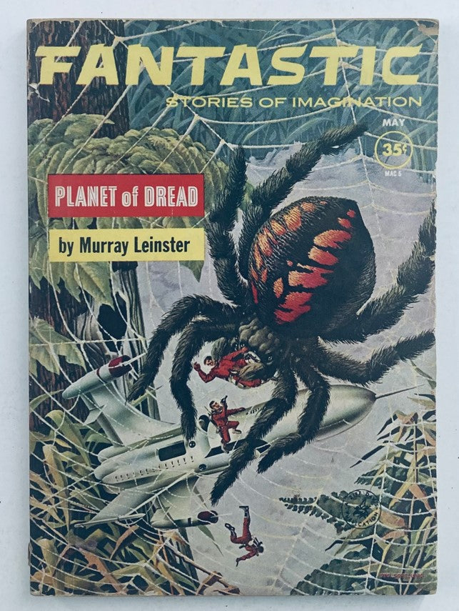 Fantastic Stories of Imagination Magazine May 1962 Planet of Dread No Label