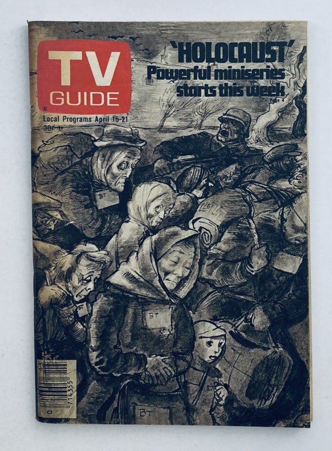 TV Guide Magazine April 15 1978 Holocaust Wheeling-Steubenville Ed. No Label