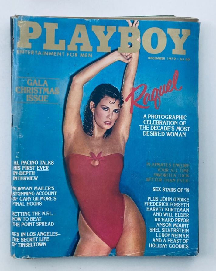 VTG Playboy Magazine December 1979 Playmate Candace Collin w Centerfold No Label