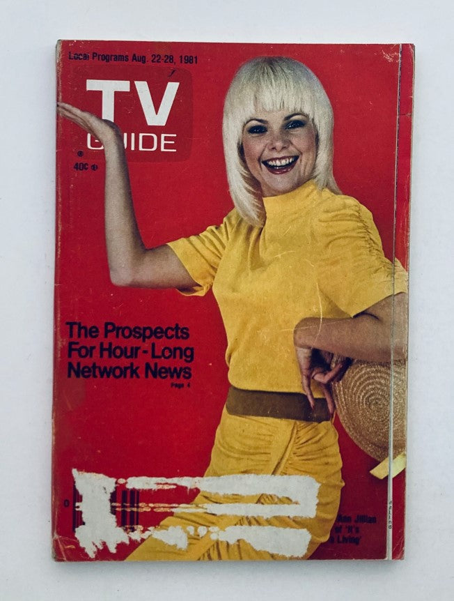 TV Guide Magazine August 22 1981 Ann Jillian Boston Ed.