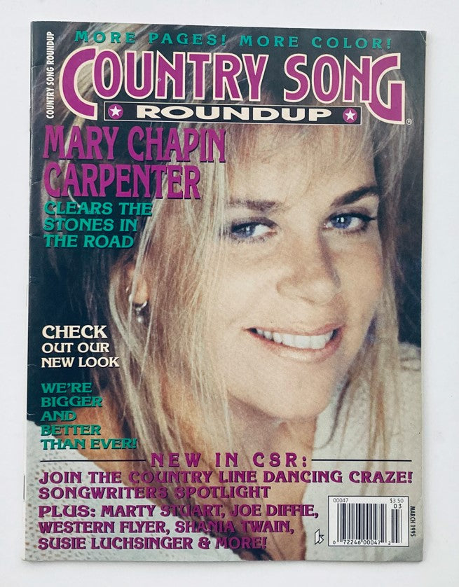 Country Song Roundup Magazine March 1995 Mary Chapin Carpenter No Label