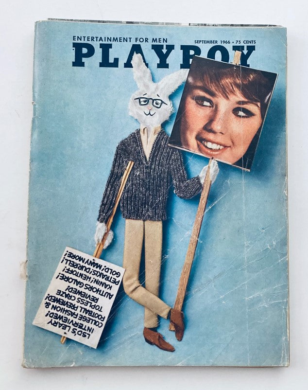 VTG Playboy Magazine September 1966 Dianne Chandler w Centerfold No Label