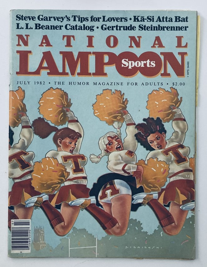 VTG National Lampoon Sports Magazine July 1982 Gertrude Steinbrenner No Label