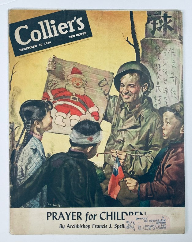 VTG Collier's Magazine December 30 1944 Vol 114 No. 27 Prayer for Children