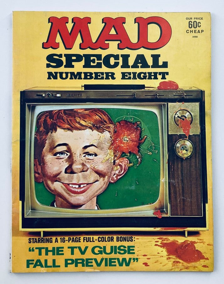 Mad Magazine 1972 Special Number Eight 6.0 FN Fine No Label