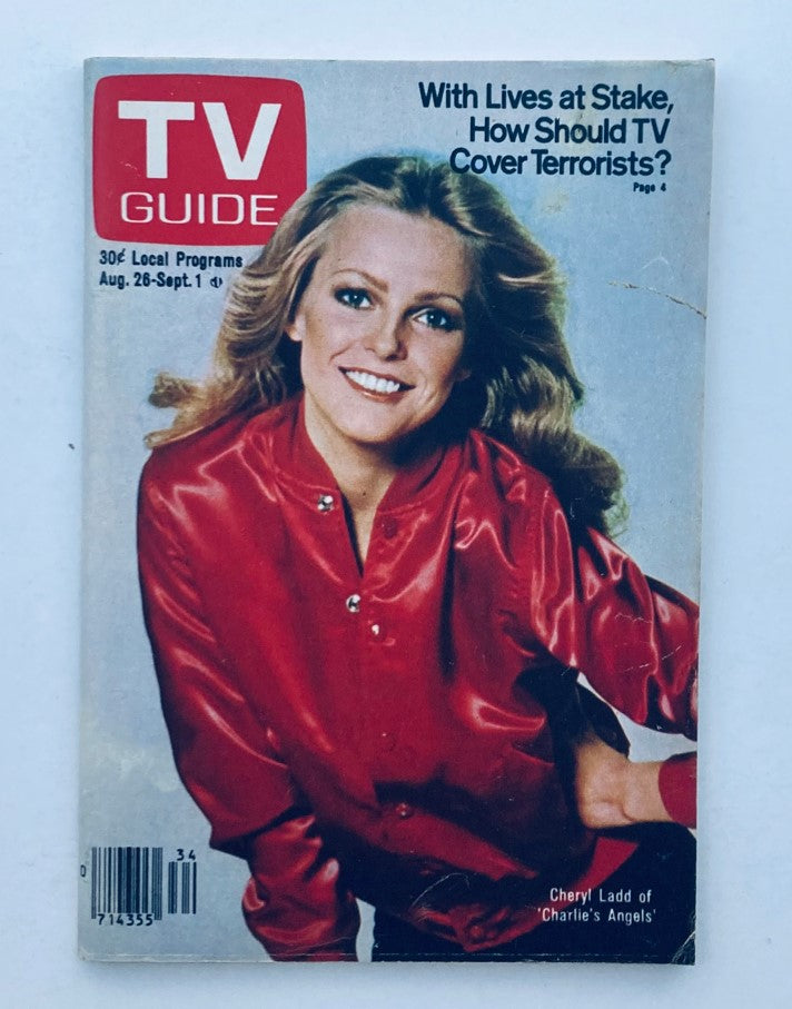 TV Guide Magazine August 26 1978 Cheryl Ladd NJ-PA Ed. No Label