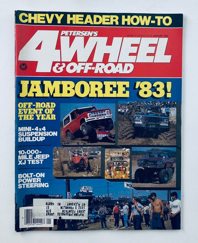 VTG Petersen's 4 Wheel & Off-Road Magazine January 1984 Bolt-On Power Steering