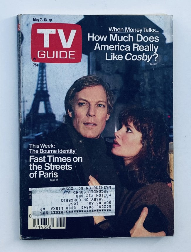 TV Guide Magazine May 7 1988 Richard Chamberlain WA-Baltimore Ed.