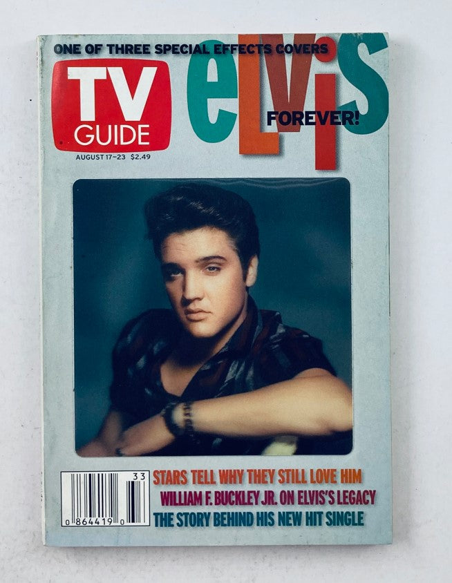 TV Guide Magazine August 17 2002 Elvis Presley Spokane Ed. No Label