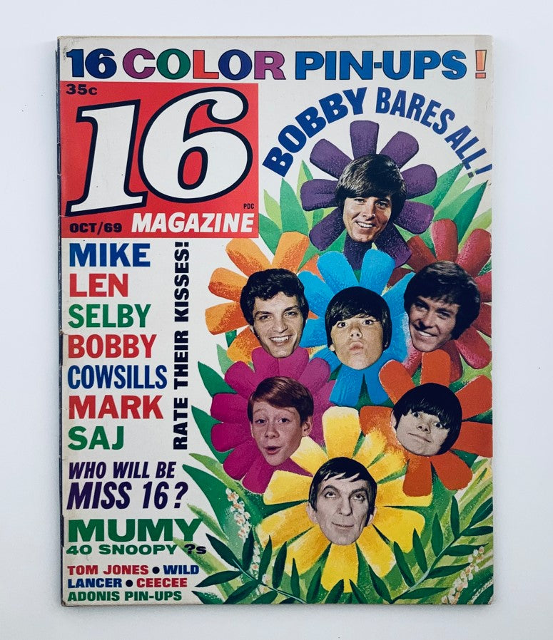 VTG 16 Magazine November 1967 Vol 9 No. 6 Peter Tork, Davy Jones No Label