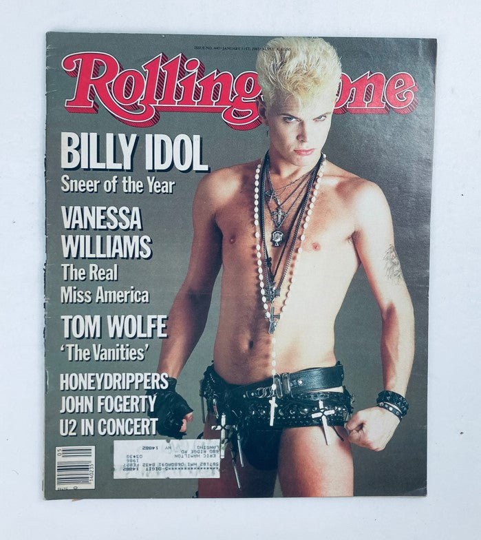 VTG Rolling Stone Magazine January 31 1985 Issue No. 440 Billy Idol Cover