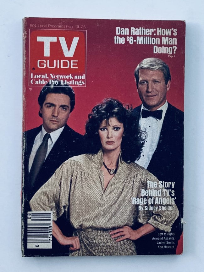 TV Guide Magazine February 19 1983 Jaclyn Smith LA Metro Ed. No Label