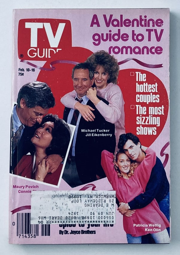 TV Guide Magazine February 10 1990 Connie Chung, Jill Eikenberry NY Metro Ed.