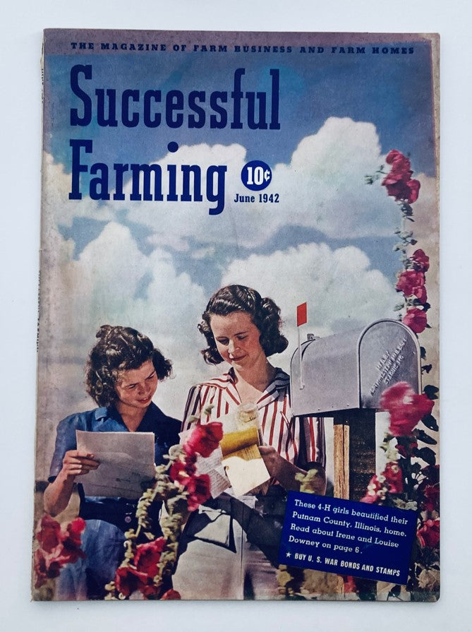 VTG Successful Farming Magazine June 1942 Landscape for Living No Label