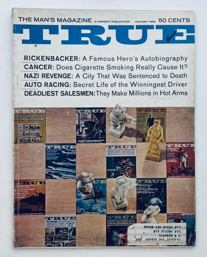 VTG True Magazine January 1968 Vol 48 No. 368 Rickenbacker Autobiography