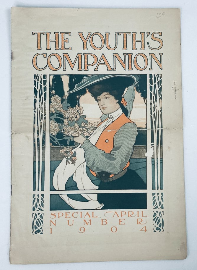 VTG The Youth's Companion Magazine April 28 1904 The Snakes' Curse No Label