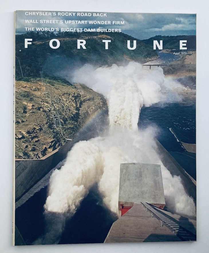 VTG Fortune Magazine April 1970 The World's Biggest Dam Builders No Label