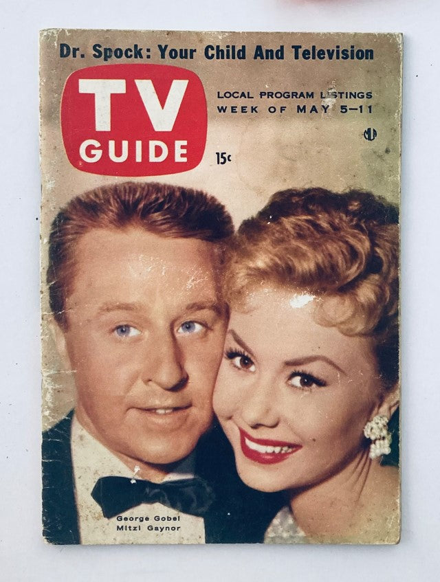 TV Guide Magazine May 5 1956 #162 Mitzi Gaynor Southern Ohio Ed. No Label