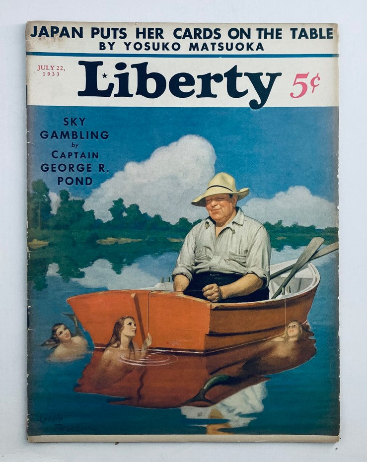 VTG Liberty Magazine July 22 1933 Vol 10 No. 29 Pretty Sadie McKee No Label