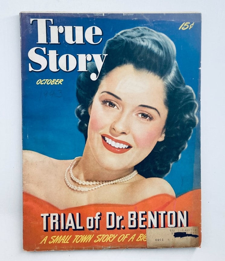 VTG True Story Magazine October 1943 Vol 49 No. 3 It's Time To Remember