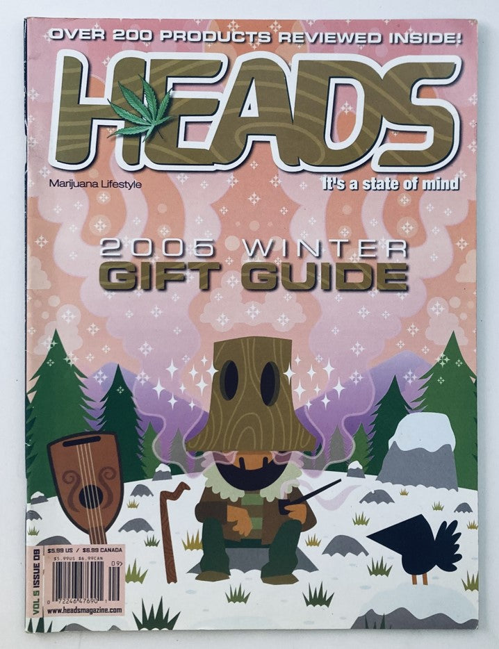 Heads Magazine 2005 Vol 5 No. 9 Headshop in The Hood & Gift Guide No Label