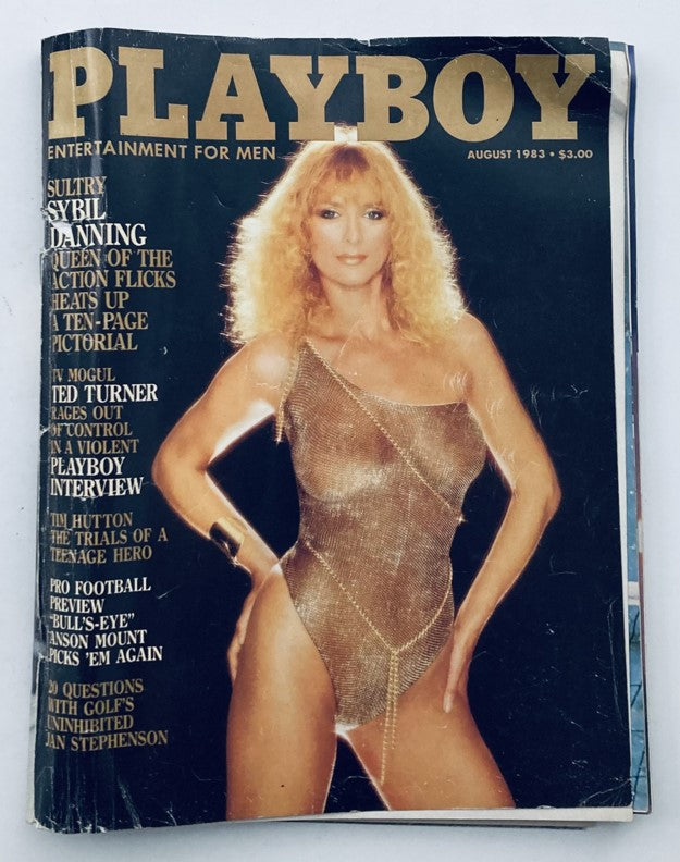 VTG Playboy Magazine August 1983 Playmate Carina Persson w Centerfold No Label