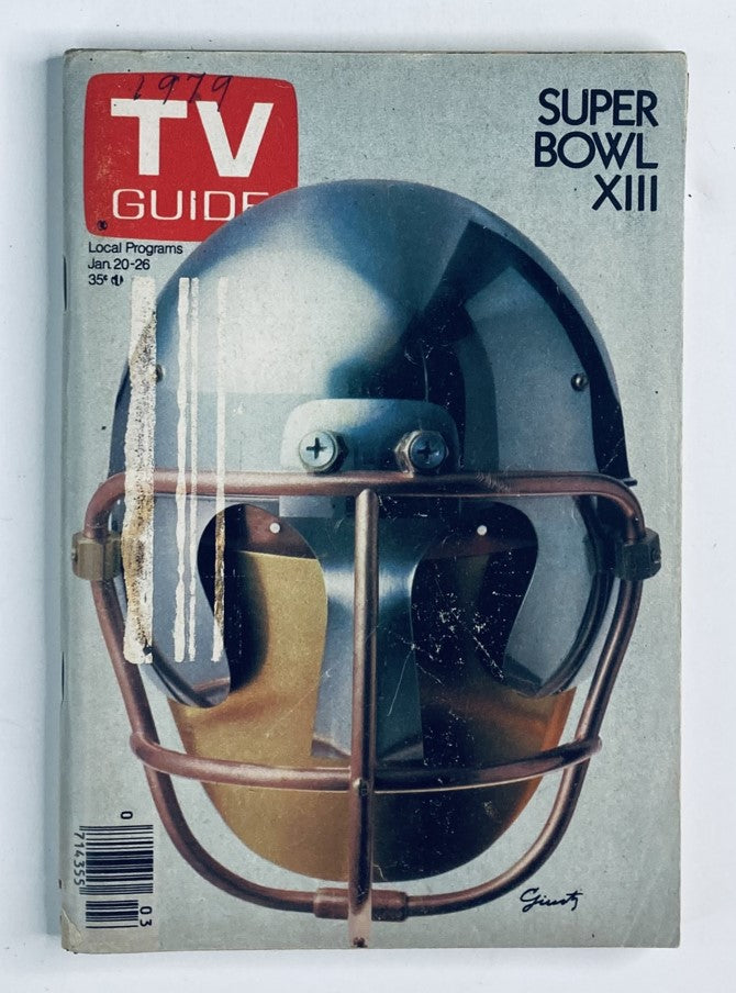 TV Guide Magazine January 20 1979 #1347 The Super Bowl XIII WA-Baltimore Ed.