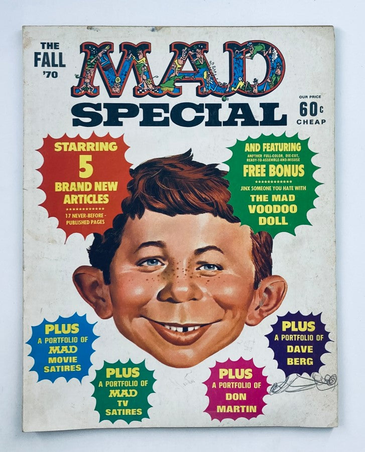 Mad Magazine Special 1970 Don Martin & Dave Berg Portfolio 6.0 FN Fine No Label