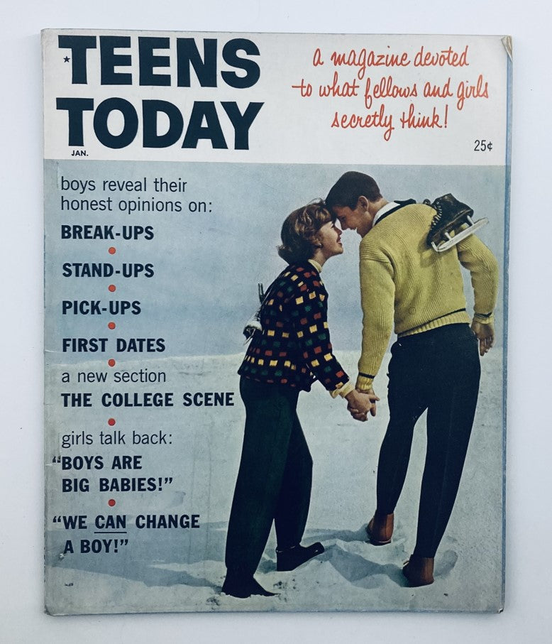 VTG Teens Today Magazine January 1960 Vol 1 No. 5 A Memo To You No Label