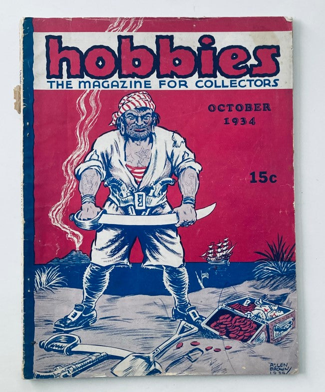 VTG Hobbies Magazine for Collectors October 1934 Beer Labels Wanted No Label