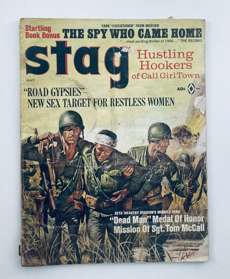 VTG Stag Magazine May 1966 Vol 17 No. 5 Dead Man Medal of Honor No Label