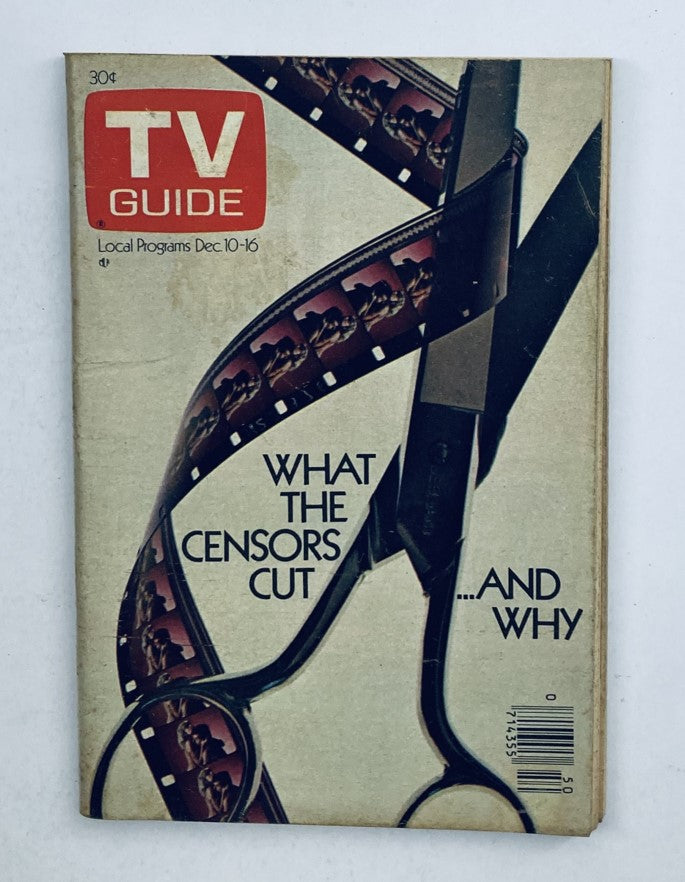 TV Guide Magazine December 10 1977 Censor Cut Wheeling-Steubenville Ed. No Label