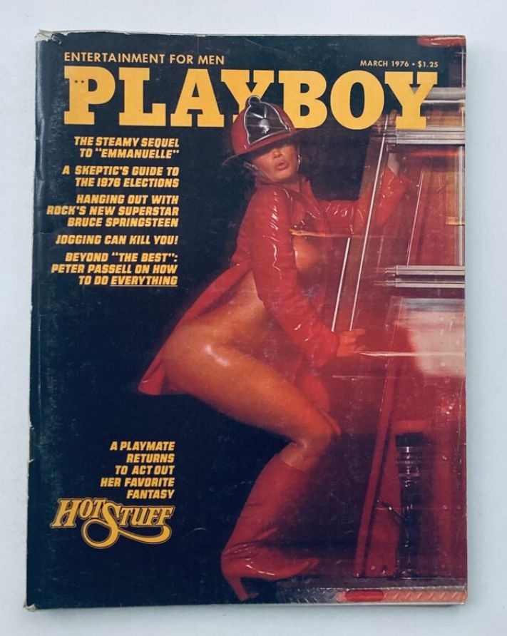 VTG Playboy Magazine March 1976 Playmate Ann Pennington w Centerfold No Label