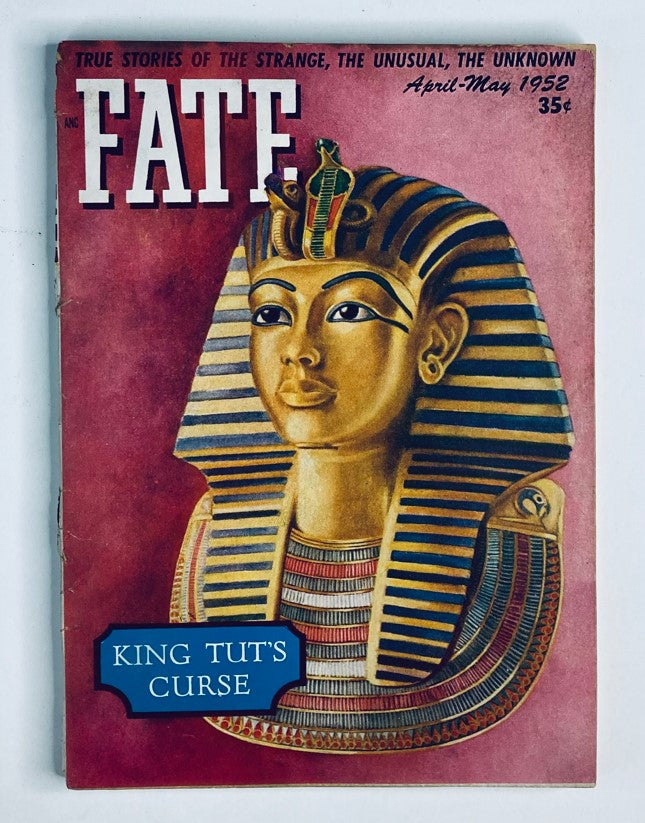 VTG Fate Magazine April 1952 Vol 5 No. 3 King Tut's Curse No Label