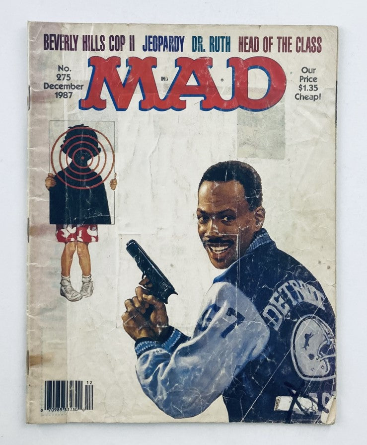 Mad Magazine December 1987 No. 275 Beverly Hills Cop II 2.0 Good No Label