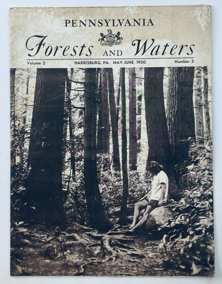 PA Forests & Waters Magazine May 1950 Vol 2 #3 Cook Forest State Park No Label