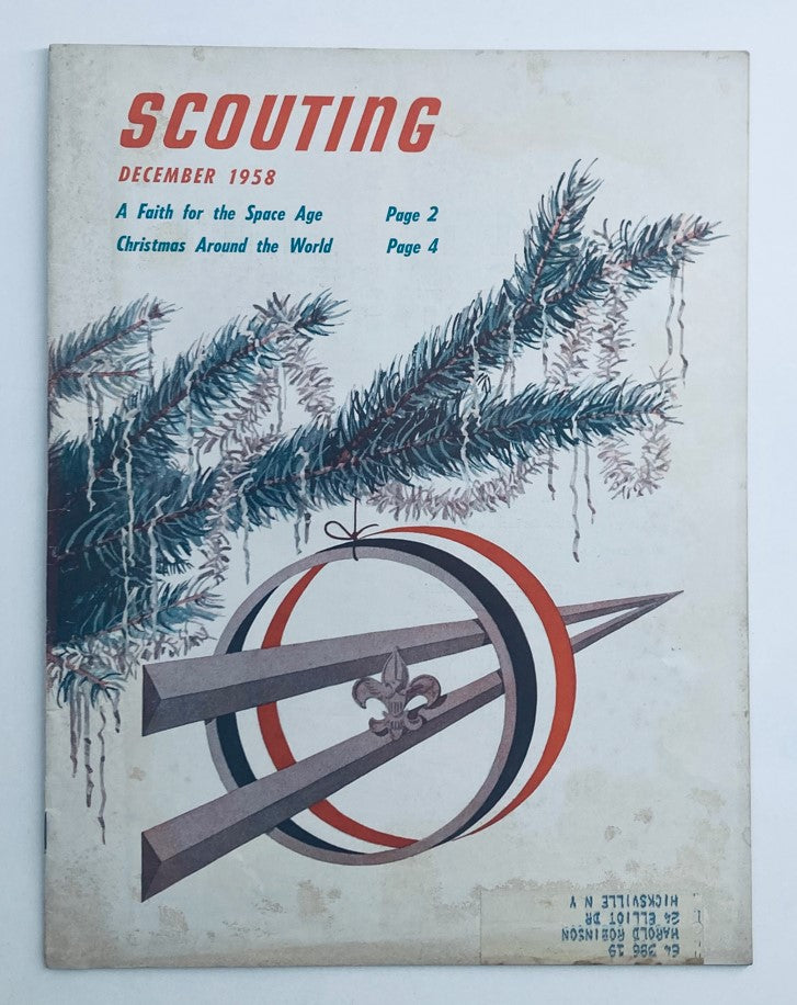 VTG Scouting Magazine December 1958 Vol 46 No. 10 A Fatih for the Space Age