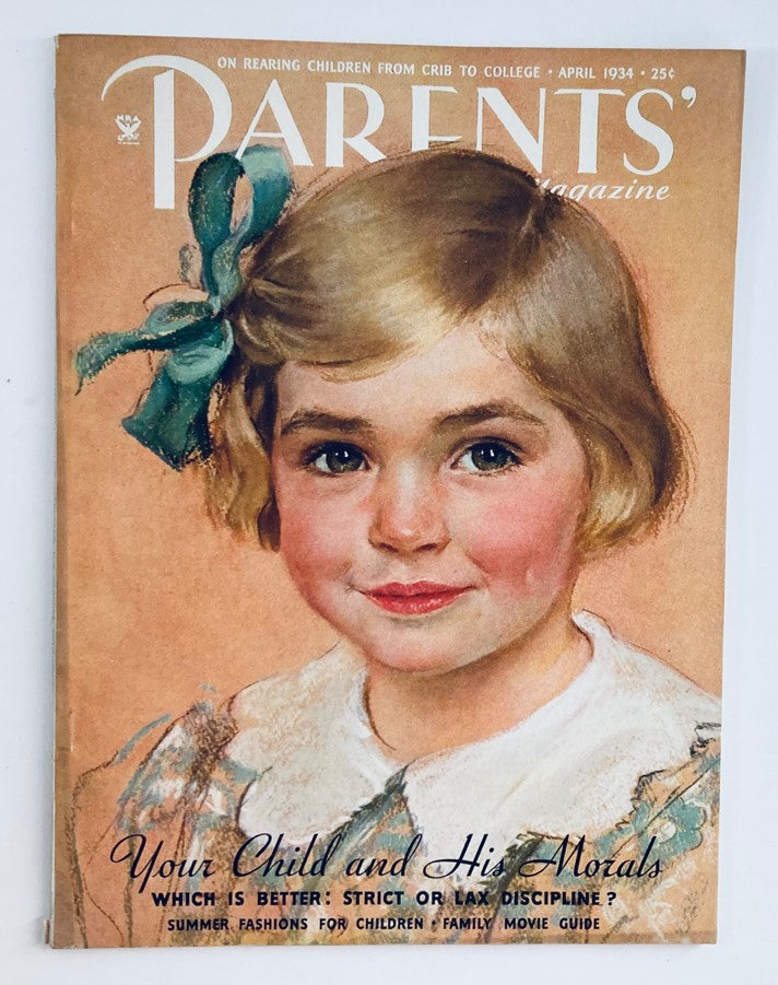 VTG The Parents' Magazine April 1934 Footing the Beauty Bill No Label