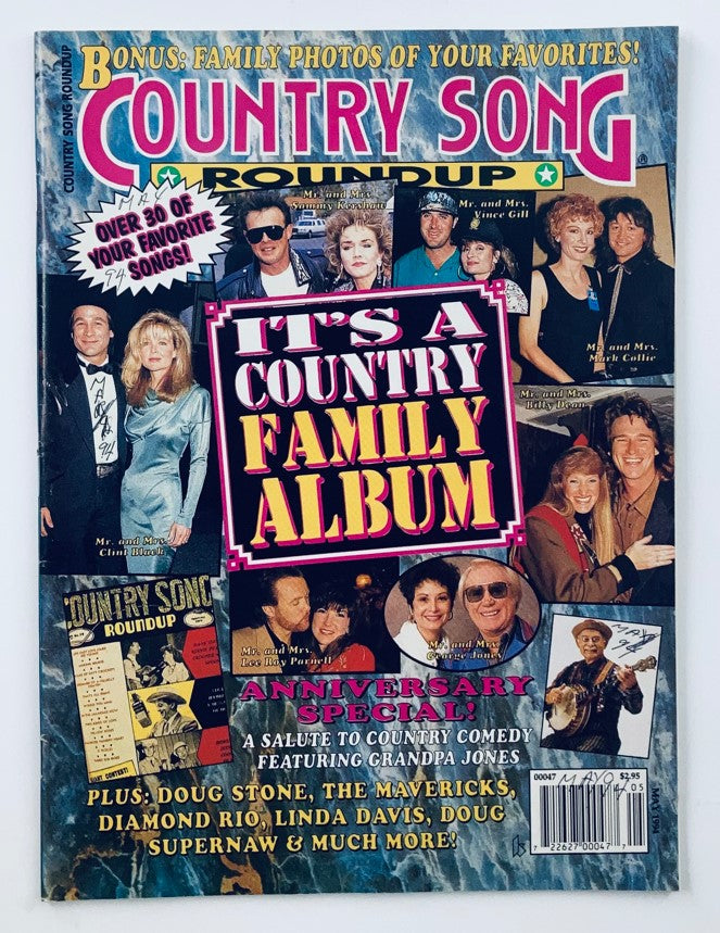 Country Song Roundup Magazine May 1994 Mr. and Mrs. Clint Buck No Label