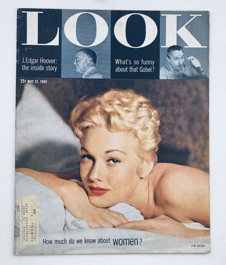 VTG Look Magazine May 31 1955 Vol 19 No. 11 Kim Novak by Milton H. Greene