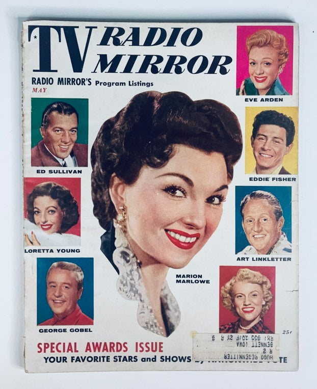 VTG TV Radio Mirror Magazine May 1955 Vol 43 No. 6 Marion Marlowe, Ed Sullivan