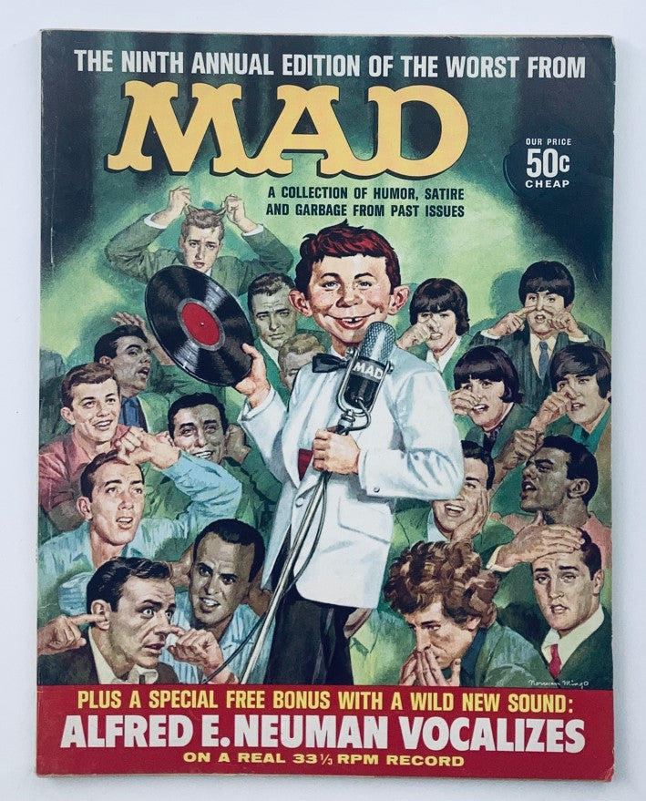 Mad Magazine 1966 9th Ed. of The Worst From Mad 2.0 Good No Label