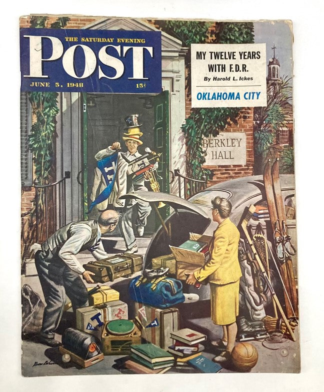 Saturday Evening Post Magazine June 5 1948 Illustrated Cover by Stevan Dohanos