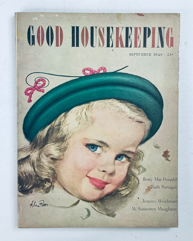 VTG Good Housekeeping Magazine September 1948 The Plague and I Part 2 No Label