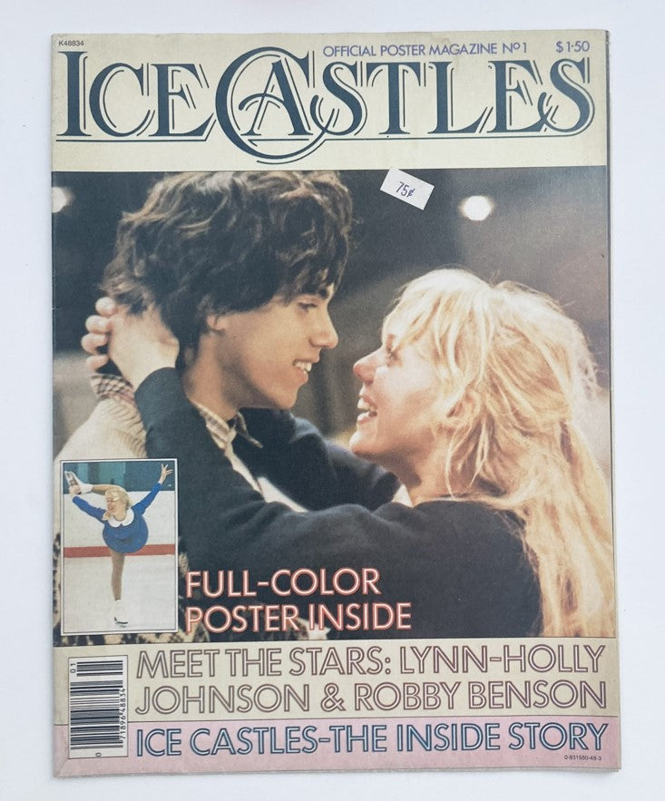 VTG Official Poster Magazine No. 1 1978 Ice Castles Lynn-Holly & Robby No Label