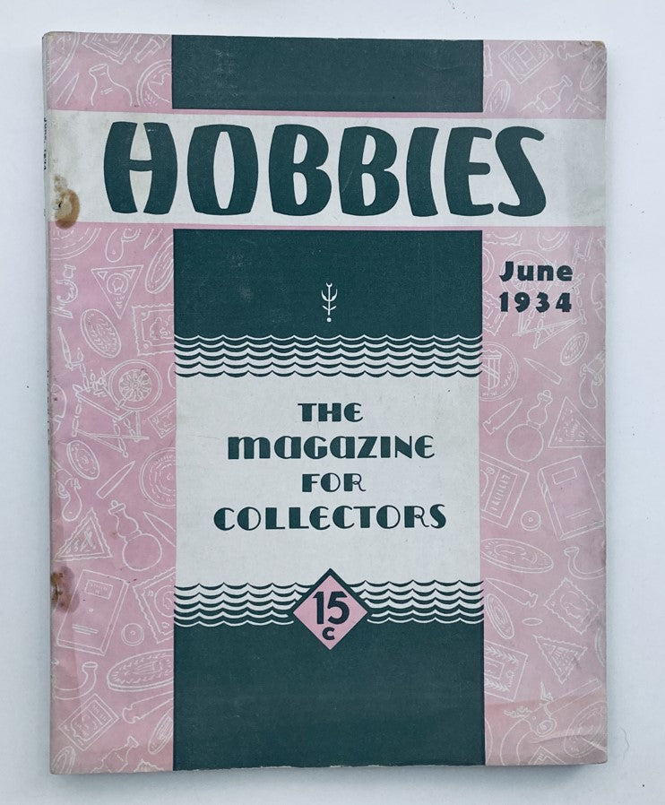 VTG Hobbies Magazine for Collectors June 1934 Those Strange Insects No Label