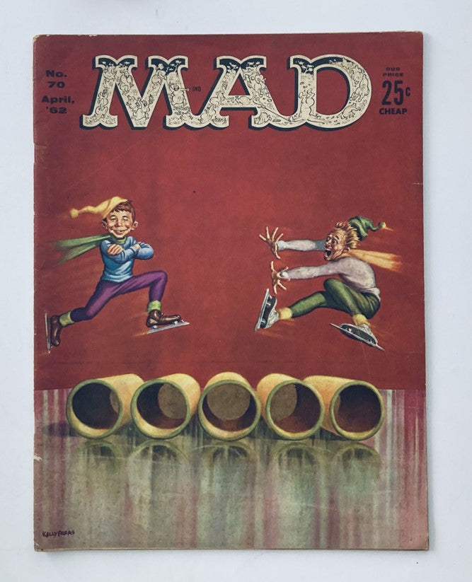 Mad Magazine April 1962 No. 70 More Efficient Snow Removal 4.0 VG No Label