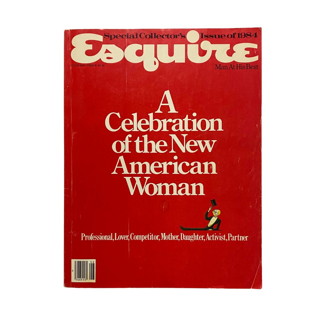 VTG Esquire Magazine June 1984 Vol 101 No. 6 New American Woman No Label